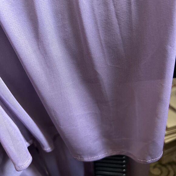 R&M Richards Women’s Open Front Jacket Attached Tank Lace Formal Purple Size 16 - Picture 14 of 16